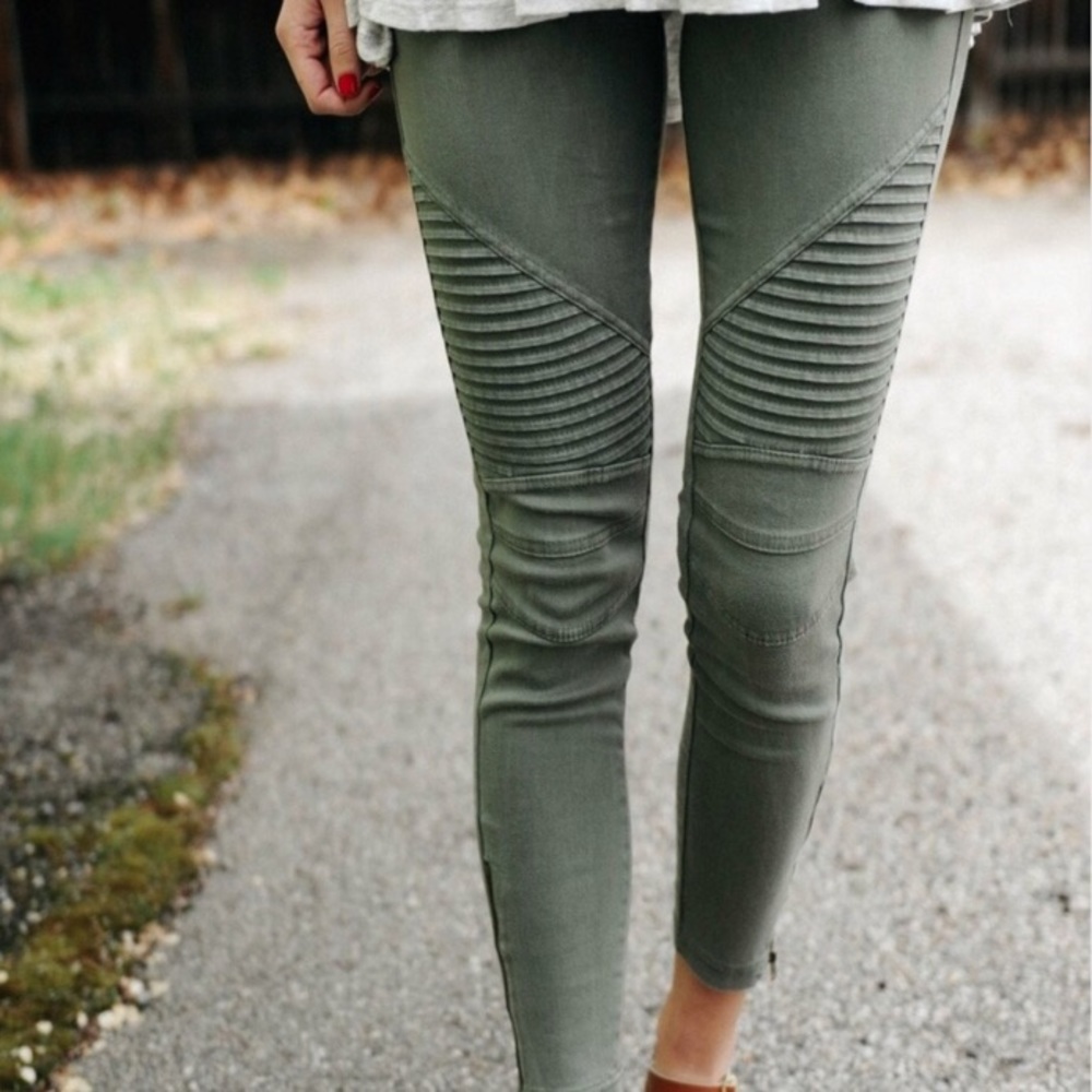 Beulah Moto Leggings